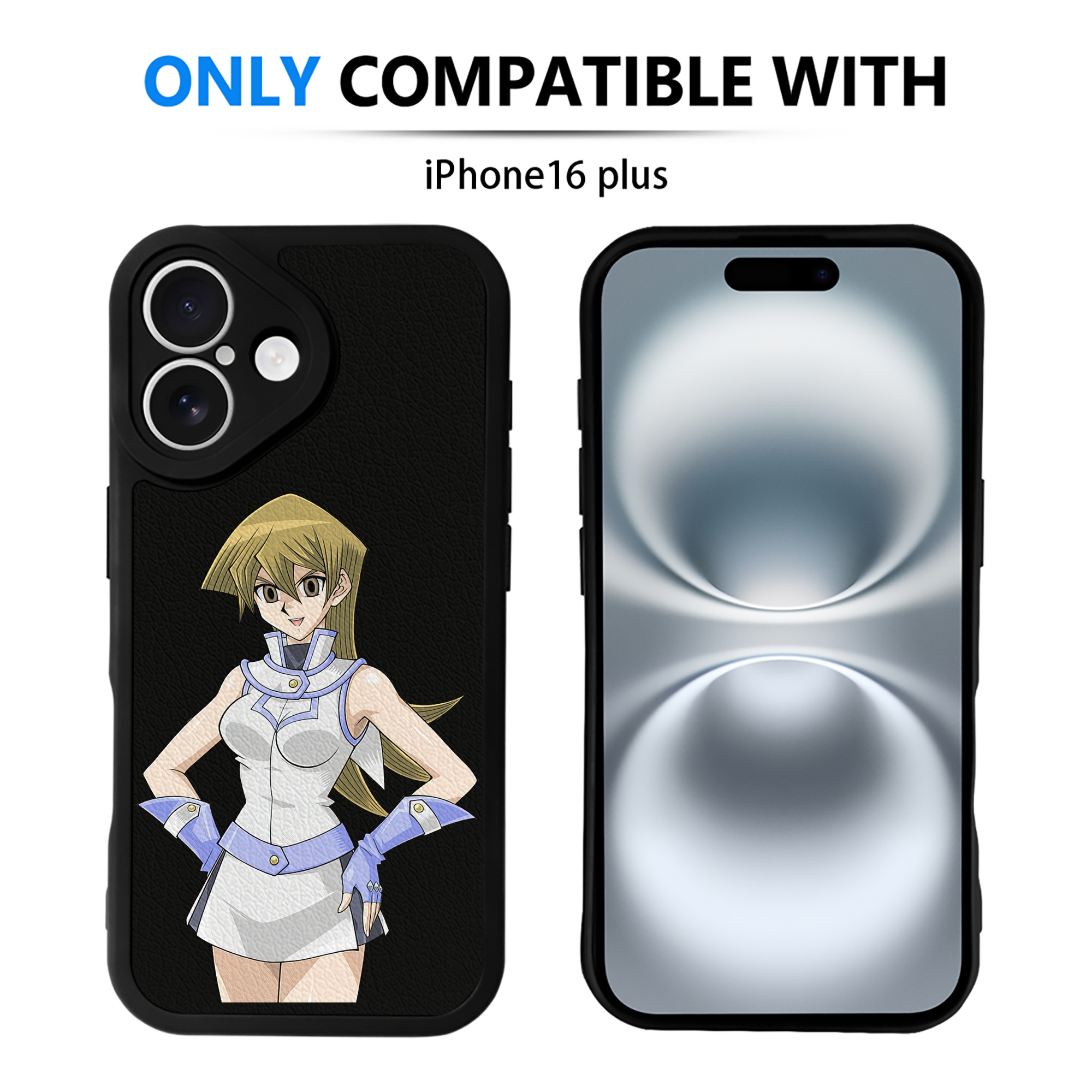 遊☆戯☆王 Yu-Gi-Oh! 【iPhone 16シリーズ対応】シリコンスマホケース（レザー調） 材質：シリコン